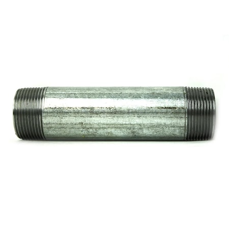 1-1/4 Inch X 5-1/2 Inch Galvanized Steel Nipple